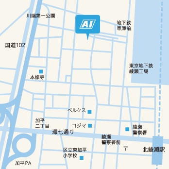 本店周辺地図